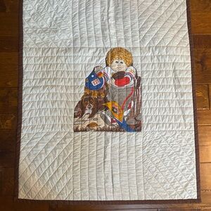 Vintage Cabbage Patch Handmade Baby Quilt